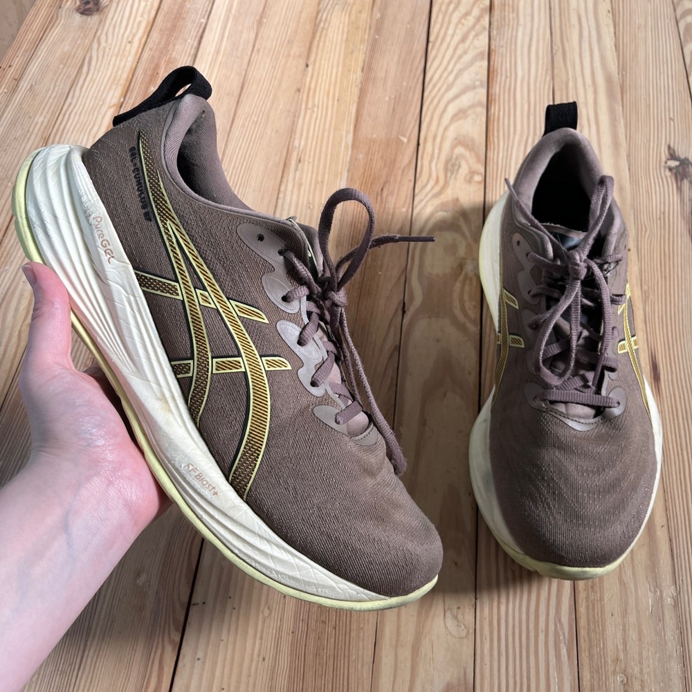 Asics Gel-Cumulus 25 Running Shoes Mens 11.5 Brown Gold FF Blast+ 1011B960